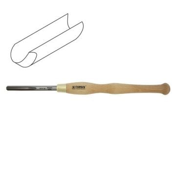 NAREX 819102 HSS Ahşap Torna Bıçağı Delik Oyma Ağız 13x150 mm