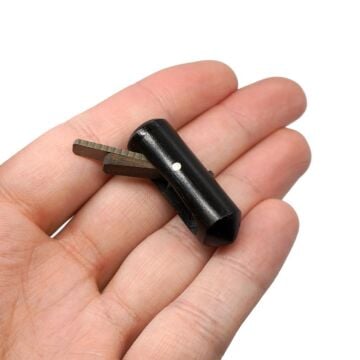 Rox Wood Mujingfang Mini Abanoz Enstrüman Rende Yuvarlak 35 mm