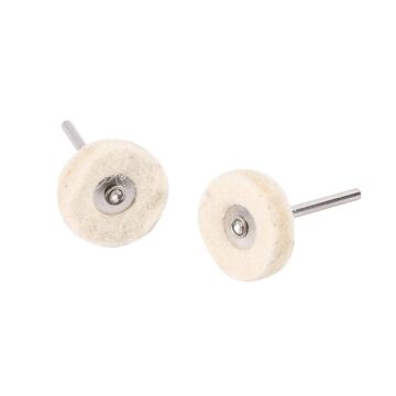 6212X5 5'li Paket Pimli Parlatma Temizleme Yün Polisaj Keçe 25 mm