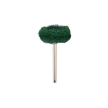 6205X5 5'li Paket Pimli Aşındırıcı Temizleme Polisaj Keçe 25mm - Yeşil 180 Kum