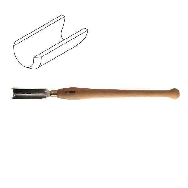 NAREX 819432 HSS Ahşap Torna Bıçağı Kaba Oyma Ağız 32x140 mm