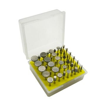 Elmas Camcı Taşcı Gravür Freze Taşlama Uç Seti 50 Parça