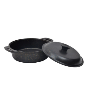 NURGAZ Granit Döküm Kamp Tenceresi 28 cm