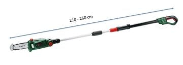 BOSCH UniversalChainPole 18 Şarjlı Teleskopik Zincirli Budama Testeresi (Akü ve Şarj Aleti Hariç)