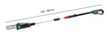 BOSCH UniversalChainPole 18 Şarjlı Teleskopik Zincirli Budama Testeresi (Akü ve Şarj Aleti Hariç)