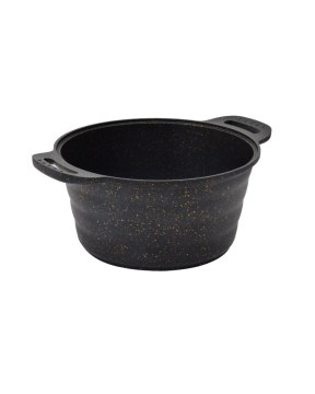 NURGAZ Granit Döküm Kamp Tenceresi 24 cm