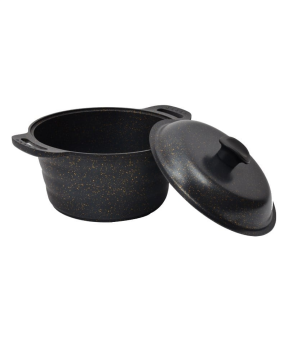 NURGAZ Granit Döküm Kamp Tenceresi 24 cm