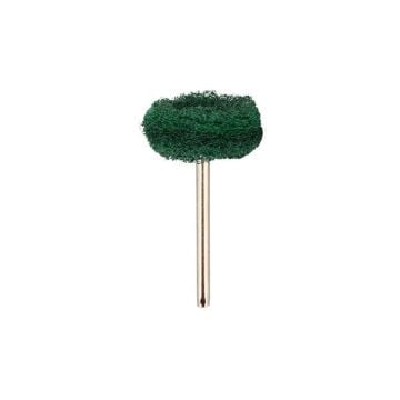 6205 Pimli Aşındırıcı Temizleme Polisaj Keçe 25mm - Yeşil 180 Kum