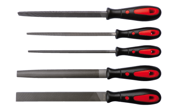 CETA-FORM J72-0851B Kalın Diş Eğe Takımı 5 Parça 8'' 200 mm