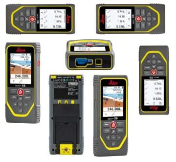 LEICA DISTO X6 P2P Full Set Kameralı Lazer Metre (250 metre)