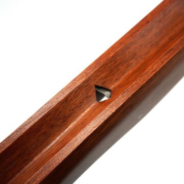 Rox Wood Mujingfang Gül Ağacı Rende V Köşe Tip 120 mm