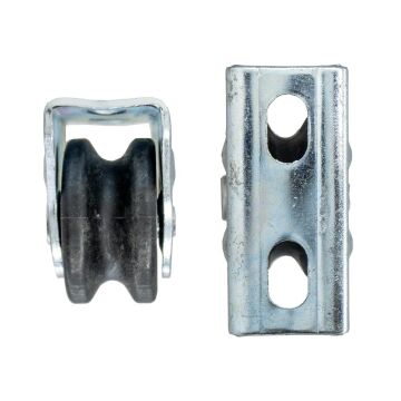 6573 Plastik Tekerli Bayrak Makarası 40 mm