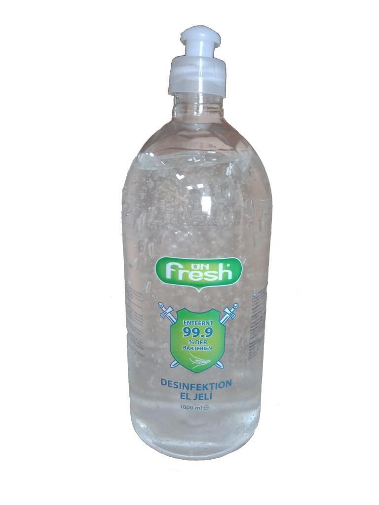 Ünfresh 1000ml Antibakteriyel Jel & Dezenfektan
