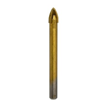 6176 Ok Tipi 4 Elmaslı Cam Fayans Delme Matkap Ucu 10 mm