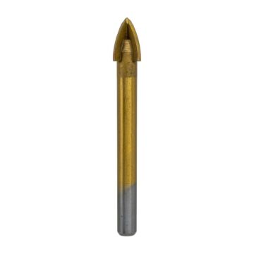 6177 Ok Tipi 4 Elmaslı Cam Fayans Delme Matkap Ucu 12 mm