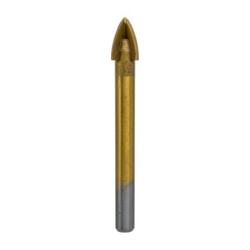 6177 Ok Tipi 4 Elmaslı Cam Fayans Delme Matkap Ucu 12 mm