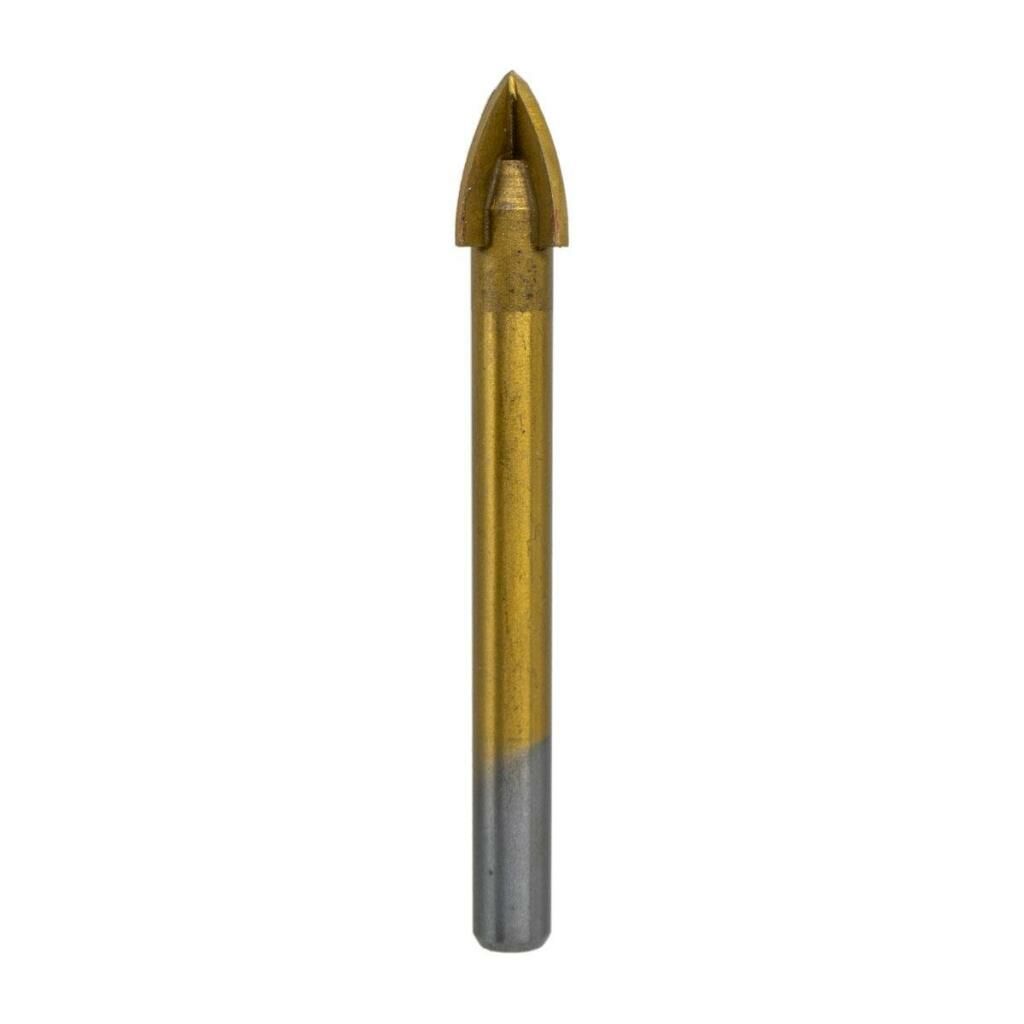 6177 Ok Tipi 4 Elmaslı Cam Fayans Delme Matkap Ucu 12 mm
