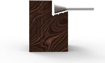 SABURTOOTH 18DT38A-40 Zıvana (Kırlangıç) Tip Keskin Törpü İnce Diş (Sap:3.2 mm)
