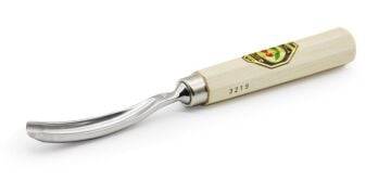 Kirschen Bükülmüş Derin Oluklu Ağız Oyma Iskarpelası Kısa 10 mm