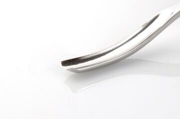 Kirschen Bükülmüş Derin Oluklu Ağız Oyma Iskarpelası Kısa 10 mm