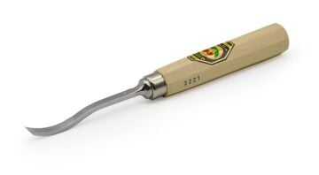 Kirschen Two Cherries Bükülmüş Ağız Oyma Iskarpelası Kısa 6 mm