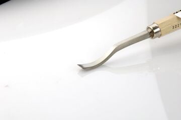 Kirschen Two Cherries Bükülmüş Ağız Oyma Iskarpelası Kısa 6 mm