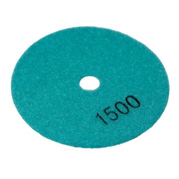 6555 Granit Mermer Taş Parlatma Polisaj Ped 100 mm - 1500 Kum