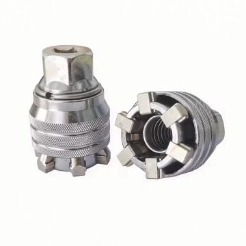 6620 3/8'' Ayarlı Lokma Anahtarı 10-19 mm (Bits Lokma Adaptörlü)