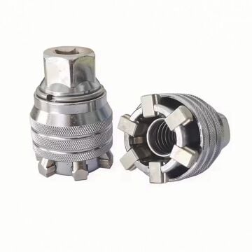 6620 3/8'' Ayarlı Lokma Anahtarı 10-19 mm (Bits Lokma Adaptörlü)