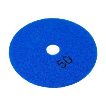6550 Granit Mermer Taş Parlatma Polisaj Ped 100 mm - 50 Kum