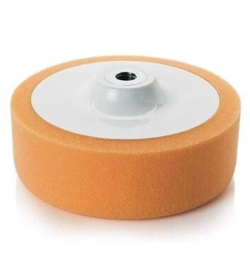 YAMA Polisaj Makinası için Turuncu Cila Süngeri 150 mm M14