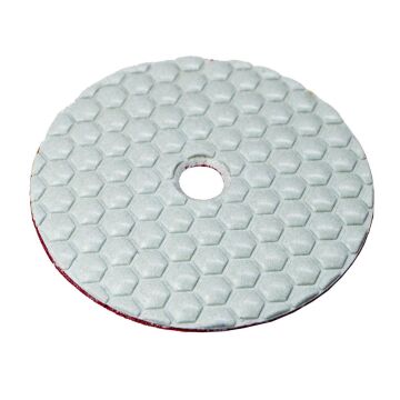 6553 Granit Mermer Taş Parlatma Polisaj Ped 100 mm - 400 Kum