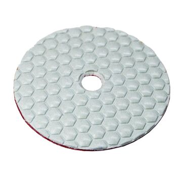 6553 Granit Mermer Taş Parlatma Polisaj Ped 100 mm - 400 Kum