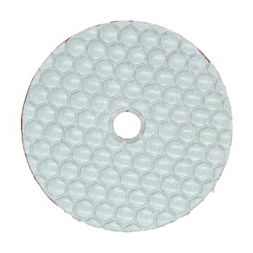 6553 Granit Mermer Taş Parlatma Polisaj Ped 100 mm - 400 Kum