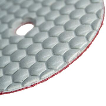 6553 Granit Mermer Taş Parlatma Polisaj Ped 100 mm - 400 Kum