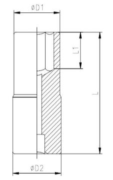 İZELTAŞ 1/4'' Altı Köşe Derin Lokma Anahtar 5 mm
