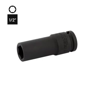 İzeltaş 1/2'' Altı Köşe Havalı Derin Lokma Anahtar 19 mm