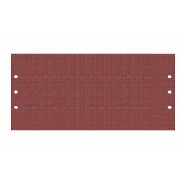 WORX WA2029 185x95mm 60, 80, 120 Kum, 15 Adet Cırtlı Universal Zımpara Kâğıdı Seti
