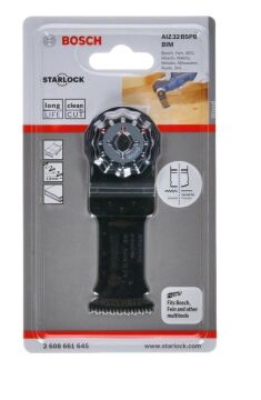 BOSCH AIZ 32 BSPB Ahşap İçin Daldırmalı Raspa Bıçağı (2608664471)