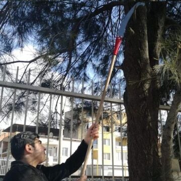 6185 Yüksek Dal Ağaç Budama Testeresi 35 cm (Sırığa Takılabilir)