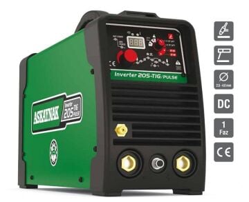 ASKAYNAK 205TP  Pulse Tig Argon Kaynak Makinası 200 Amper 220 Volt