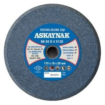 ASKAYNAK NK Şerit Testere Bileme Taşı 175x10x20 mm