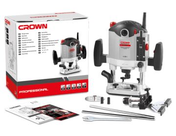 CROWN CT11002 El Freze Makinası 12 mm 1400 Watt