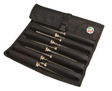 Kirschen Two Cherries Ahşap Oyma Temel Set 10 Parça Rulo Bez Çantalı