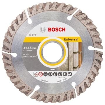 BOSCH Universal Hızlı Kesim İçin Elmas Testere 115 mm