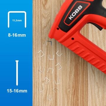 KOBB KBZ200 Elektrikli Zımba ve Çivi Çakma Tabancası