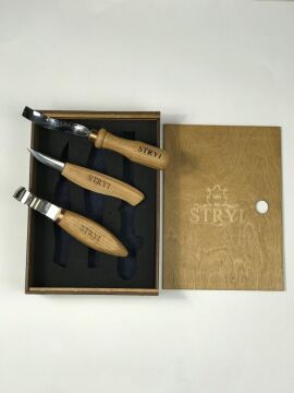 STRYI 503002 Ahşap Kuksa Oyma Seti