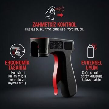 6618 Sprey Boya Tabancası Sprey Tetik Kolu
