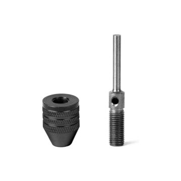 6164 Silindir Saplı Otomatik Mini Mandren 0.3-3.4 mm (Sap 2.35 mm)