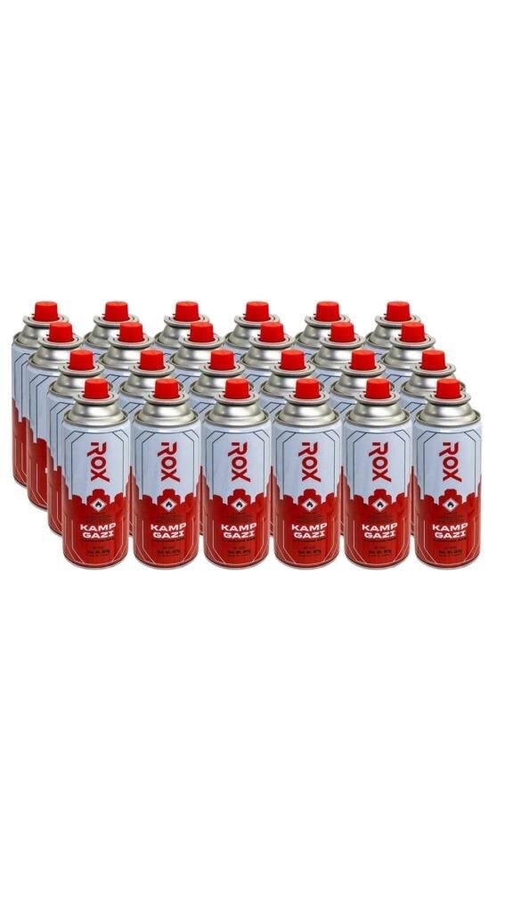 ROX Kamp Ocak Gazı Valfli Kartuş 227gr - 24 Adet